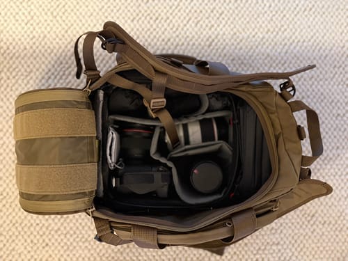 Customer photo review of Keikka 30L duffle bag