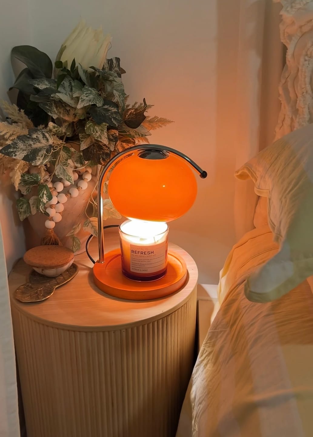Customer photo review of Lumina™ Candle Warmer