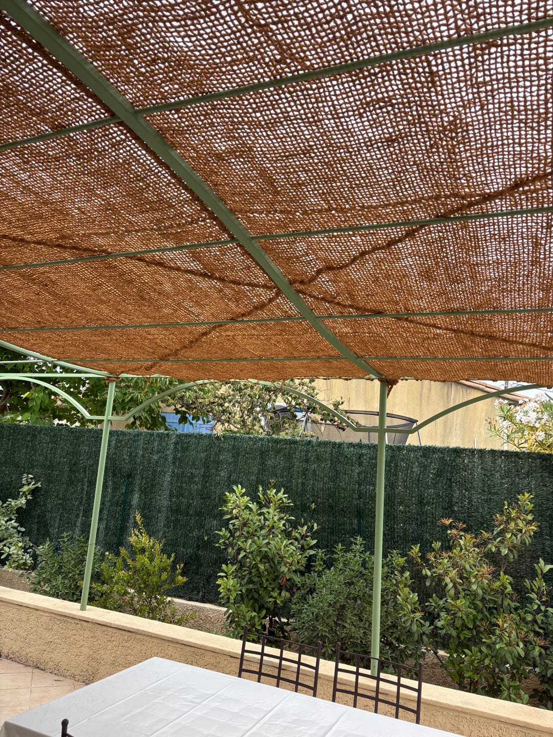 Customer photo review of Filet de camouflage en fibre de coco