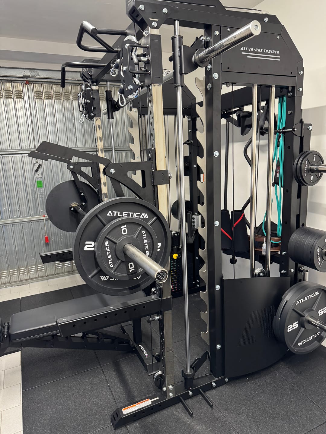 Customer photo review of Bastard Power Bar With Black Chrome Shaft & Bronze Bushings