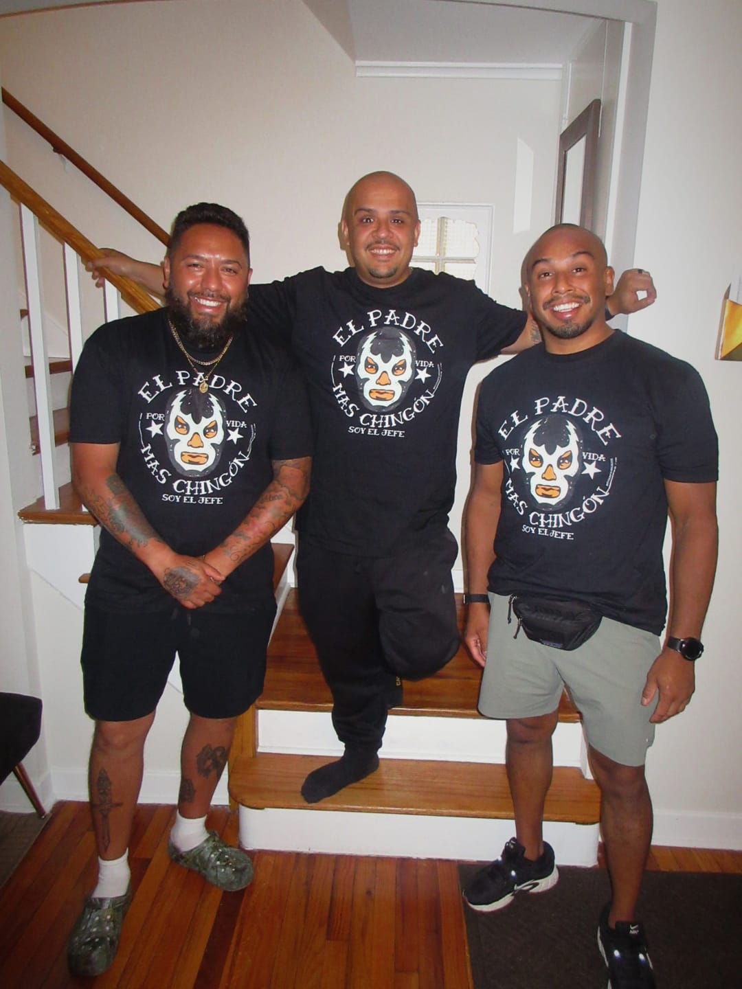 Customer photo review of El Padre Mas Chingon OG T-Shirt