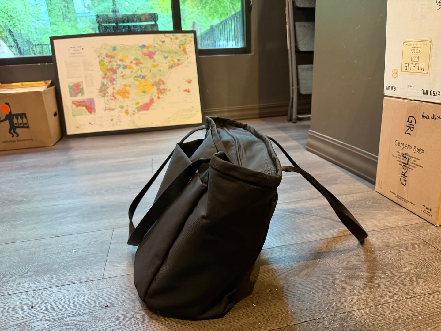 Customer photo review of CIVIC Daily Tote 24L