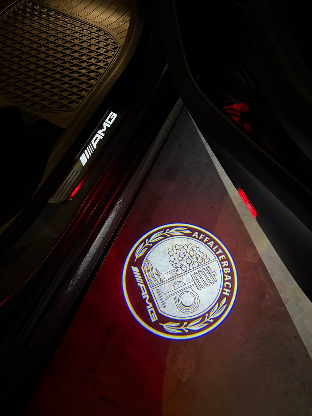 Customer photo review of MERCEDES DOOR LIGHTS
