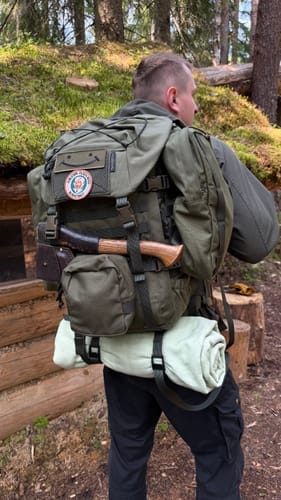Customer photo review of Kantamus 40L backpack