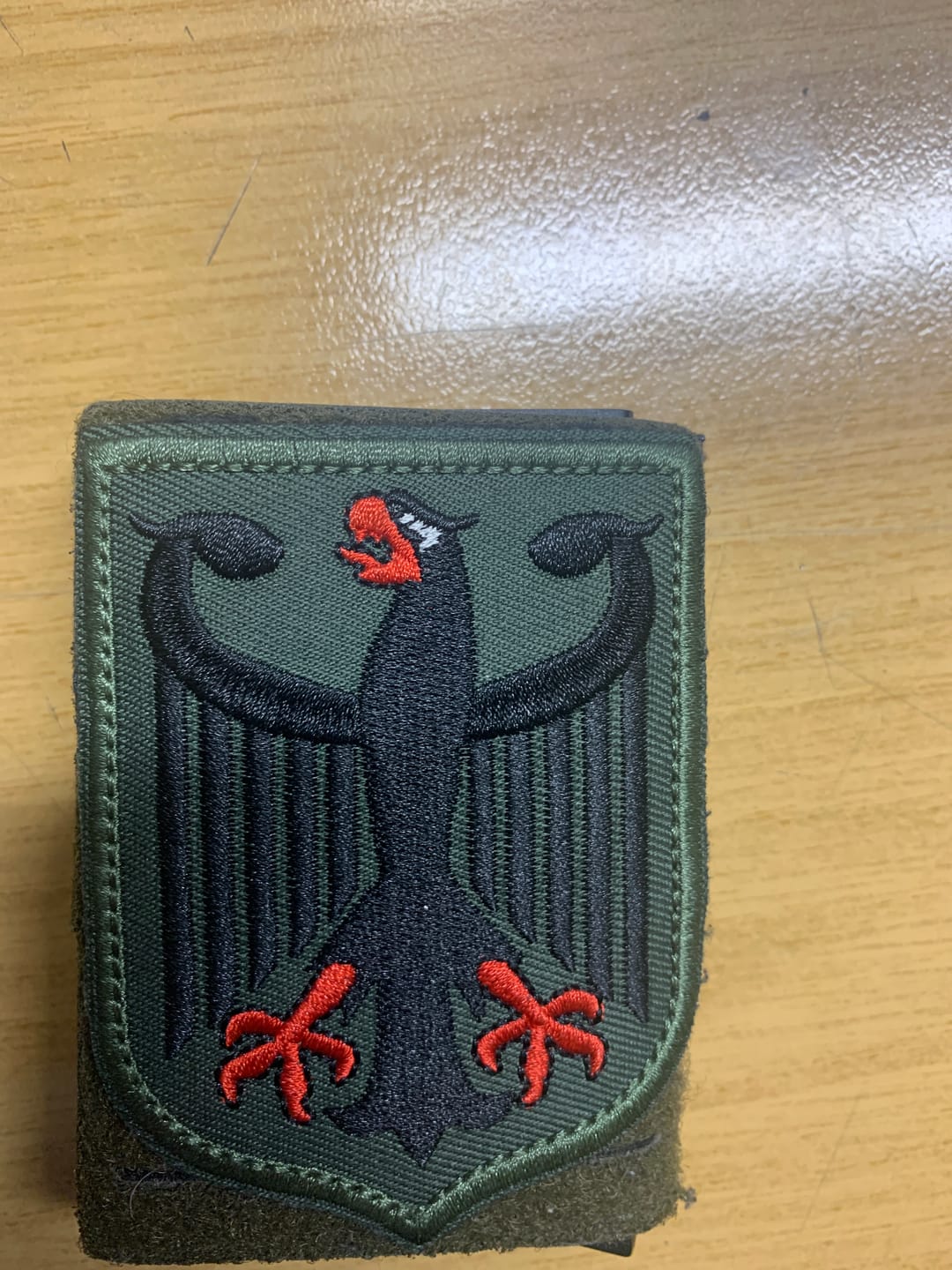Customer photo review of Tactical Wallet MK2 - 5-Farben Flecktarn