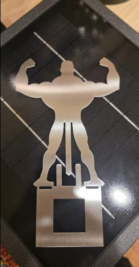 Customer photo review of Mr Grill Ironman™ Brings Muscle To Every BBQ 🔥