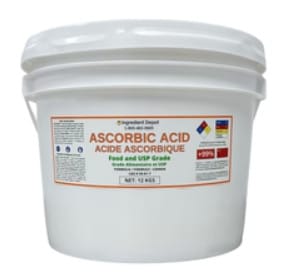 Customer photo review of Ascorbic Acid (Vitamin C), Food and USP Grade 12 kgs