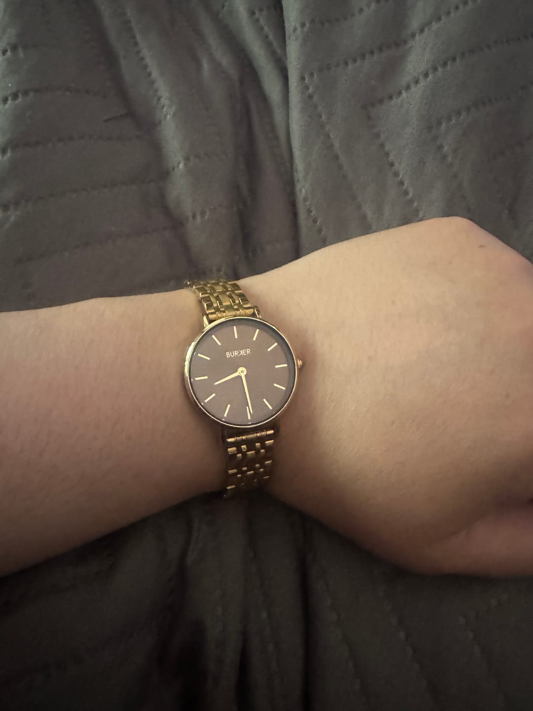 Customer photo review of Ruby Petite Gold Brown