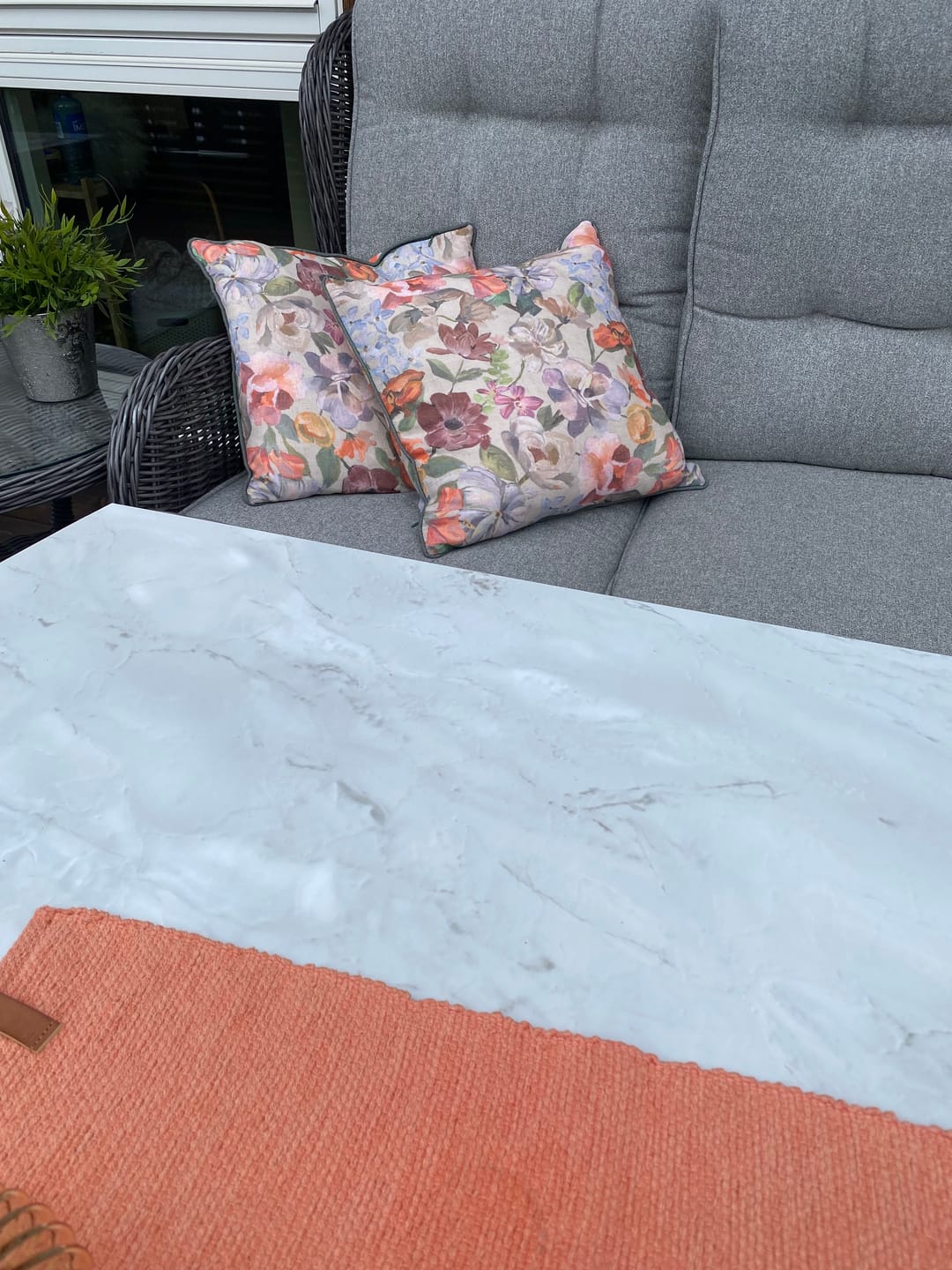 Customer photo review of Marmor romeo hvit matt kontaktplast