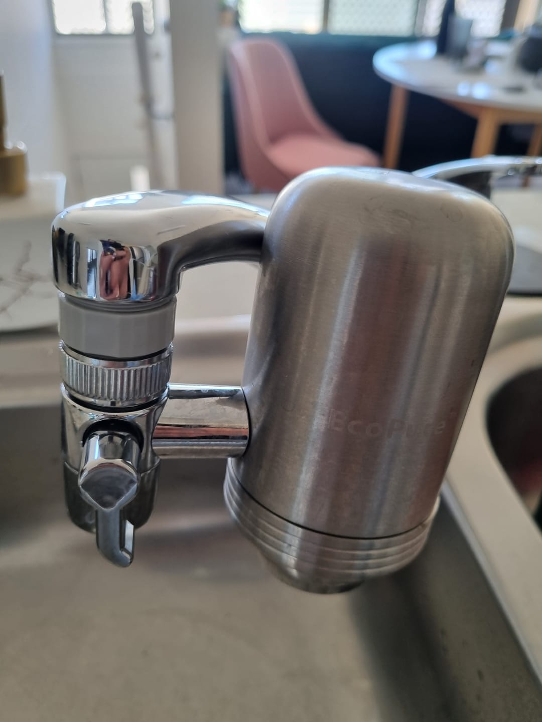 Customer photo review of EcoPure™ 304 Stainless Steel NSF42 Tap Filter