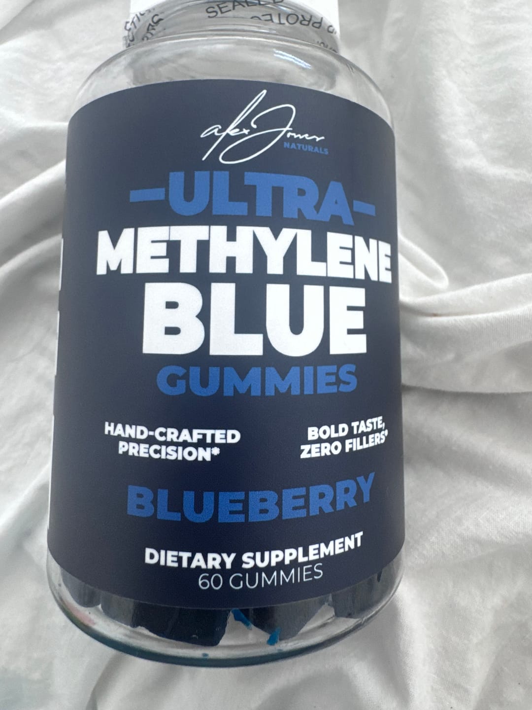 Customer photo review of Ultra Methylene Blue Gummies (60 Gummies)