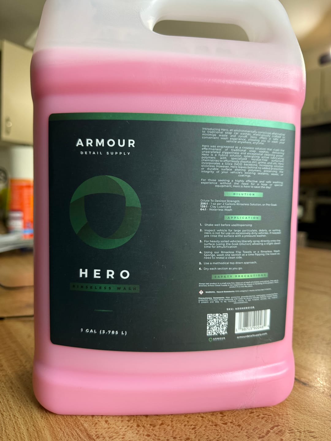 Customer photo review of HERO - Rinseless Wash