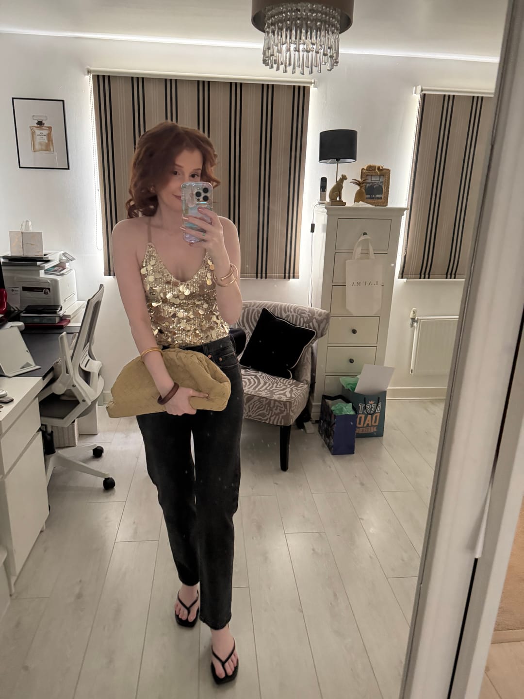 Customer photo review of Brushed Large Winnie Bag
