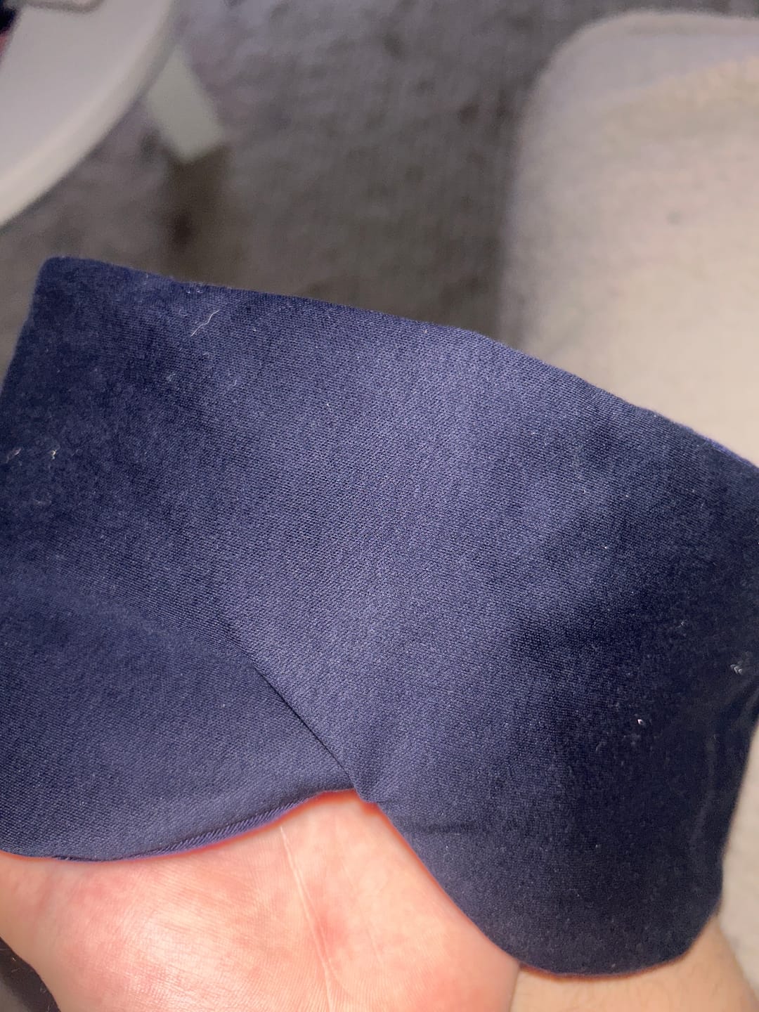 Customer photo review of PurelyGoods Slaapmasker Katoen - Zwart