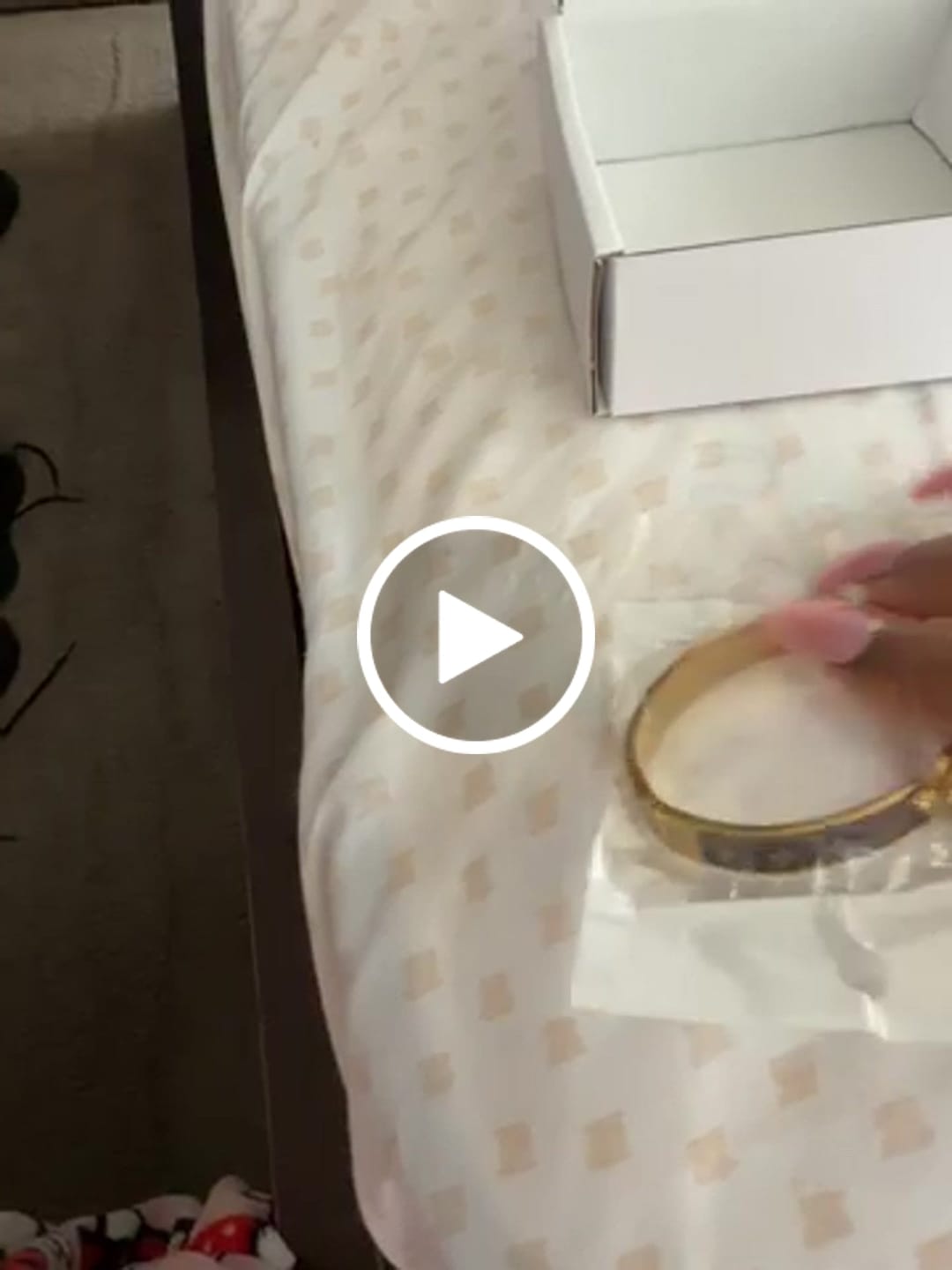 Customer video review of Lou V Leather Bracelet