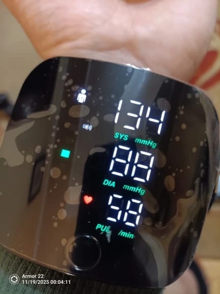 Customer photo review of BP Pro Monitor