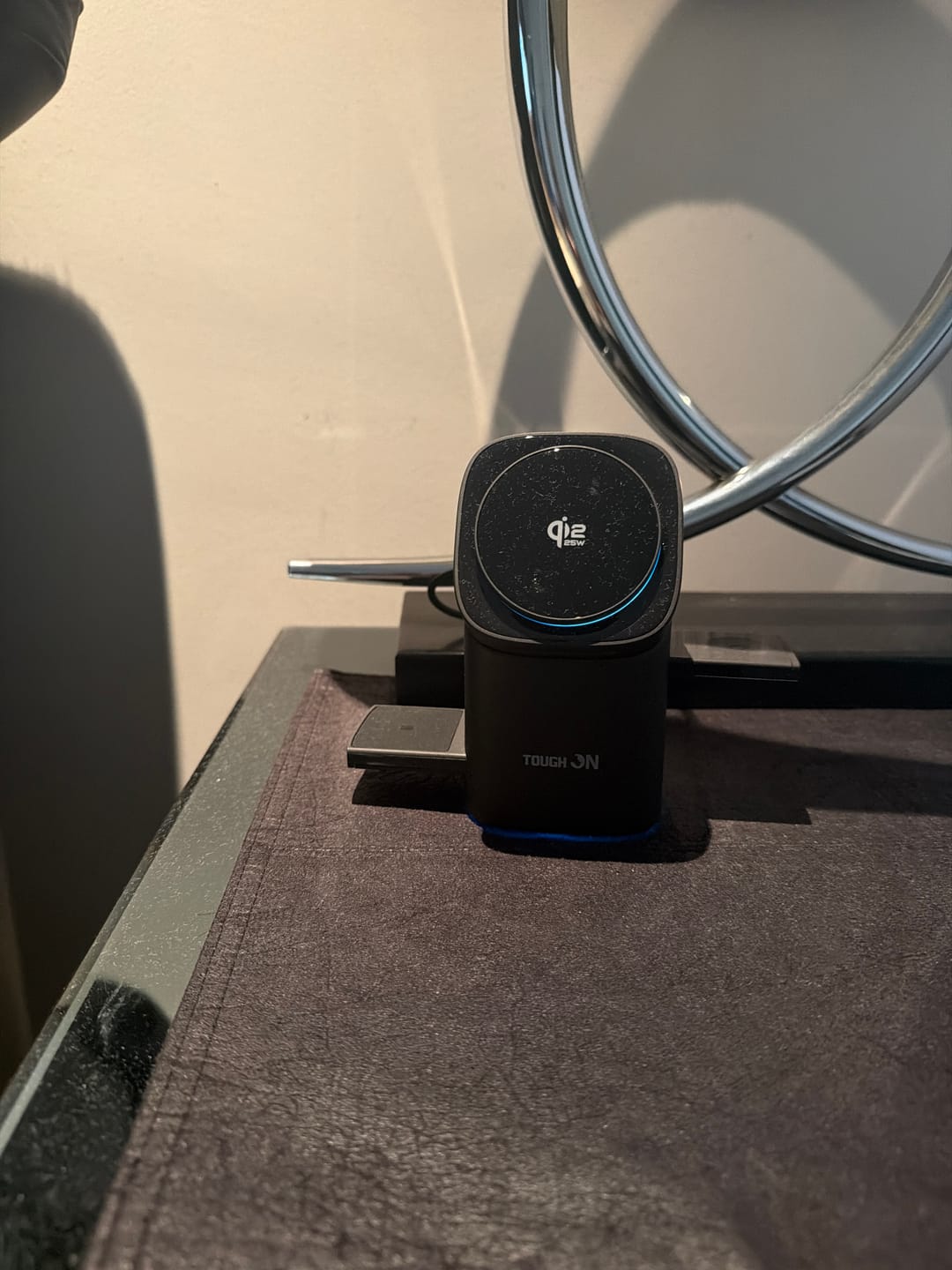 Customer photo review of Tough On MagPro Qi2 25W 3-in-1 Wireless Charger