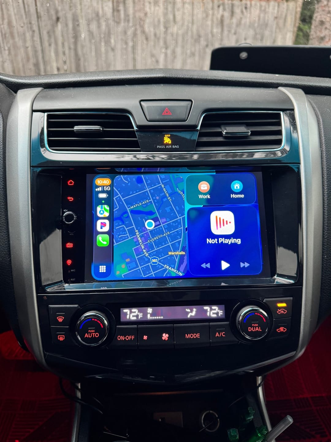 Customer photo review of Nissan Altima 2013-2017 — Premium 9” CarPlay & Android Auto Head Unit