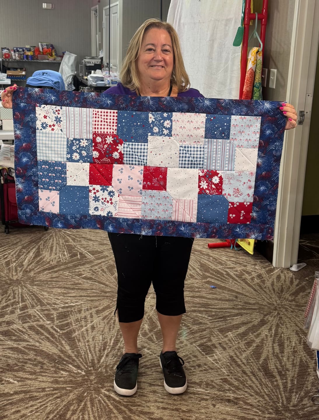 Customer photo review of 8 Downloadable PDF 4th of July Bundle Patterns (sent via email)
