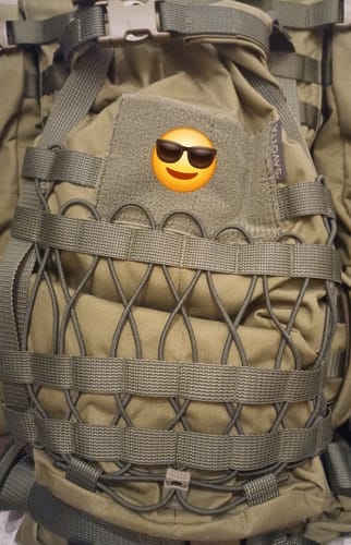 Customer photo review of Hatka 12L backpack