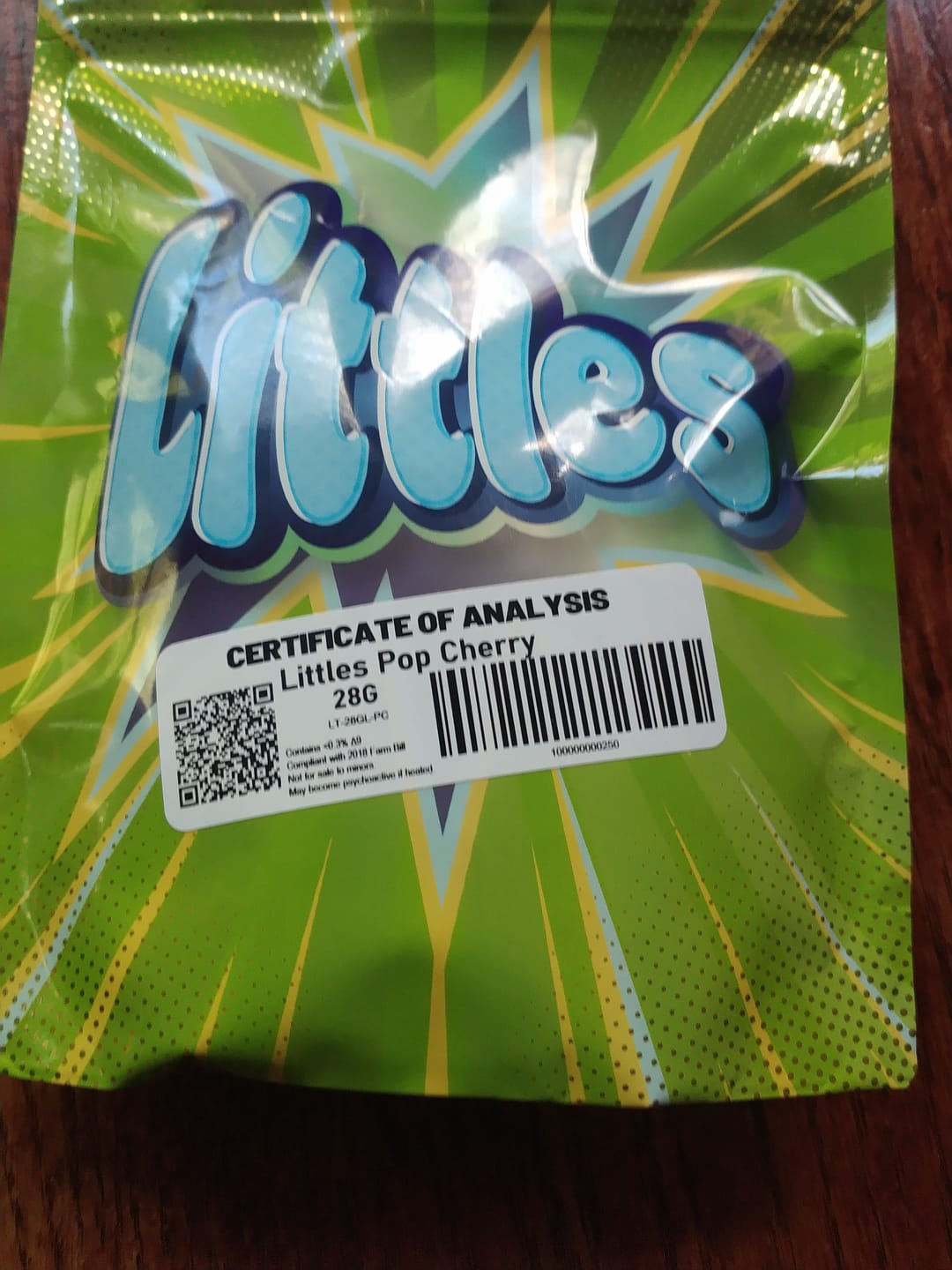 Customer photo review of LITTLES BRAND - Pop Cherry - Littles - 28 Grams - Sativa