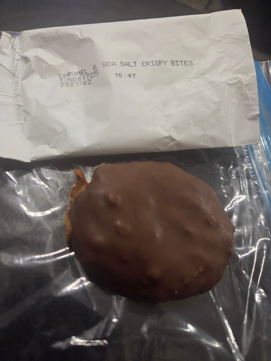 Customer photo review of Caramel & Sea Salt Bites - Protidiet