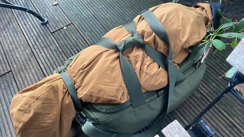 Customer photo review of Keikka 50L duffle bag