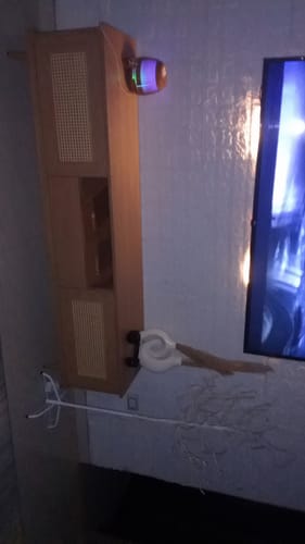 Customer photo review of Japanese TV Unit