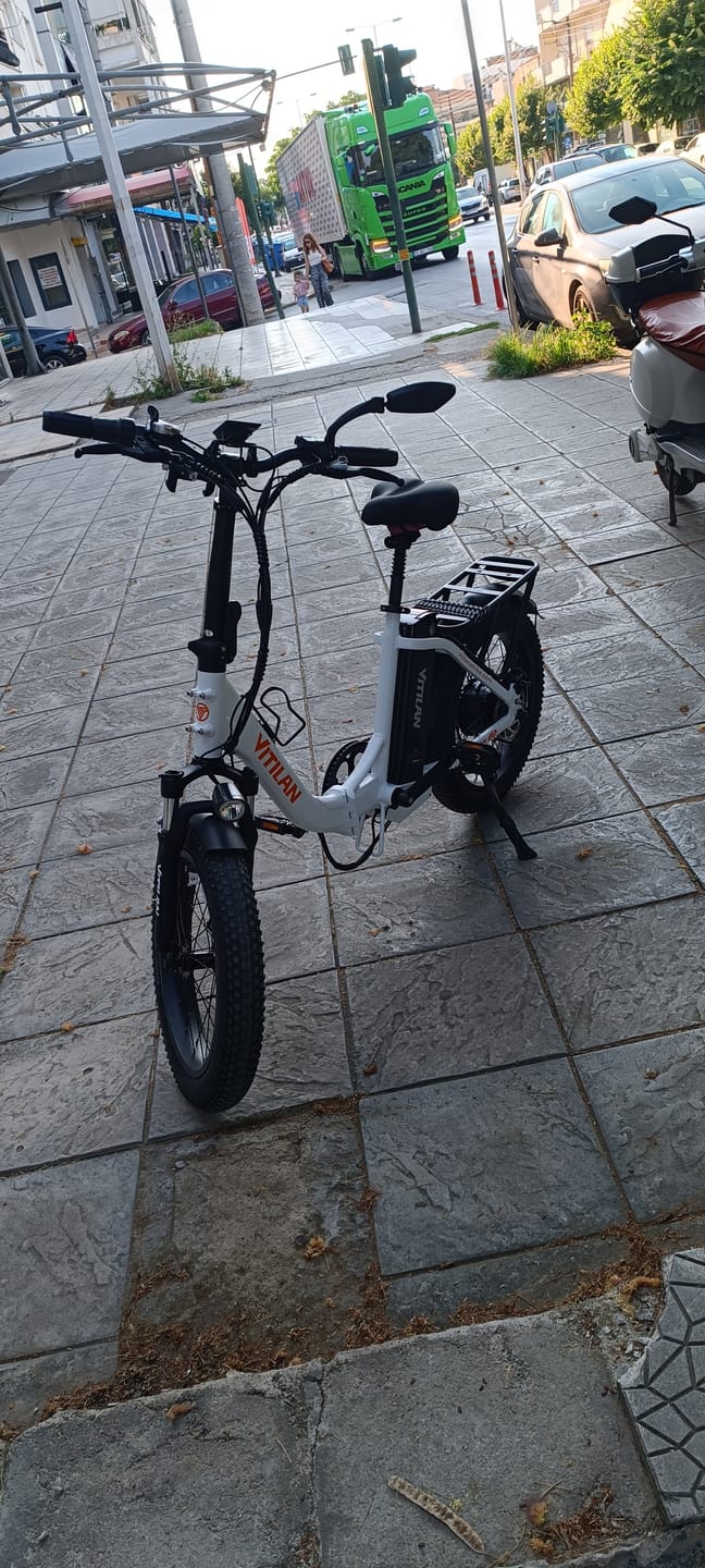 Customer photo review of U3 Commute Foldable Fat Tire Electric Bike
