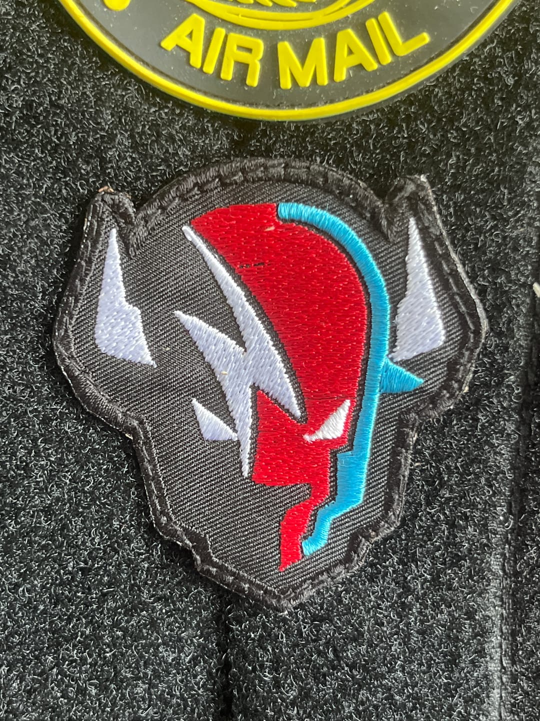 Customer photo review of Embroidered Velcro Patch