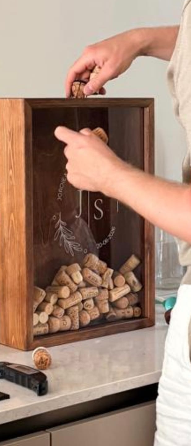 Customer photo review of WEDDING COUPLE MONOGRAM