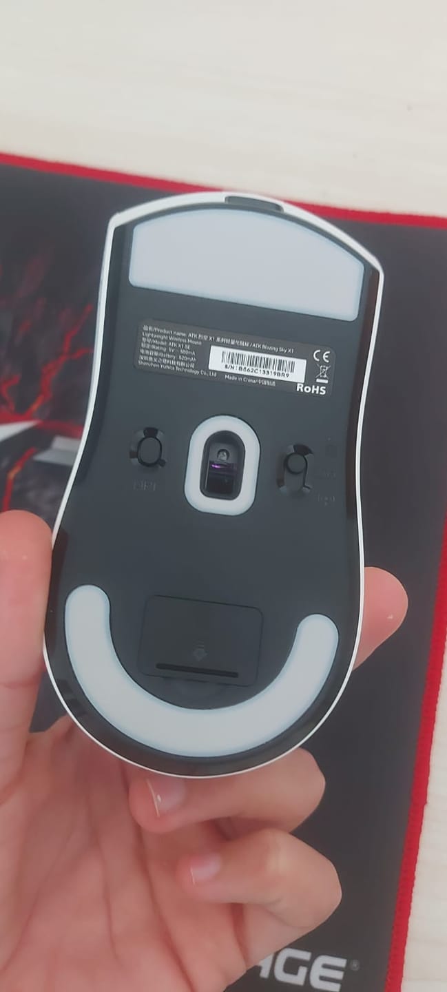 Customer photo review of ATK Blazing Sky X1 Wireless Mouse