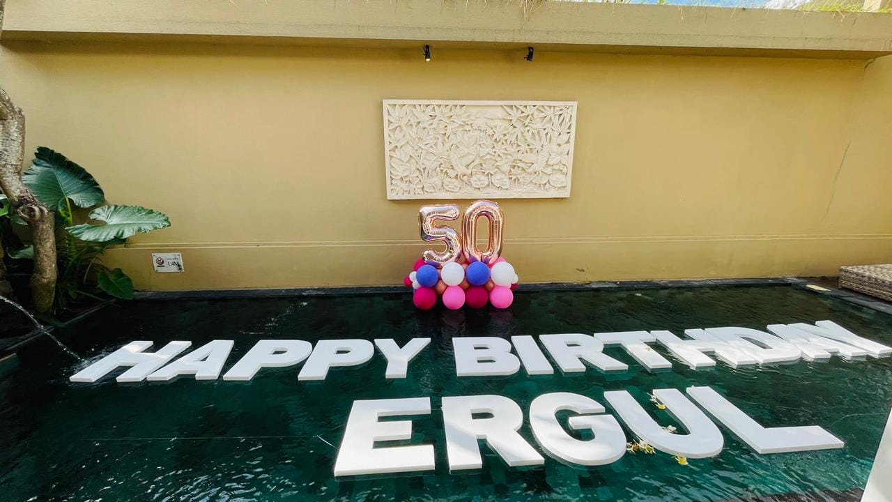 Customer photo review of 🎊 Indoor Room Decorations - Villa Room Setup