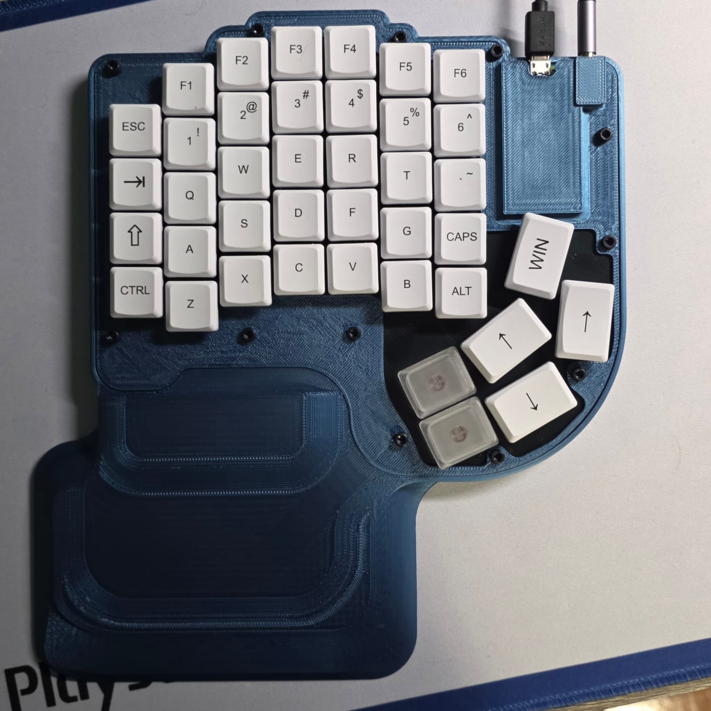 Customer photo review of Custom Keycap Set