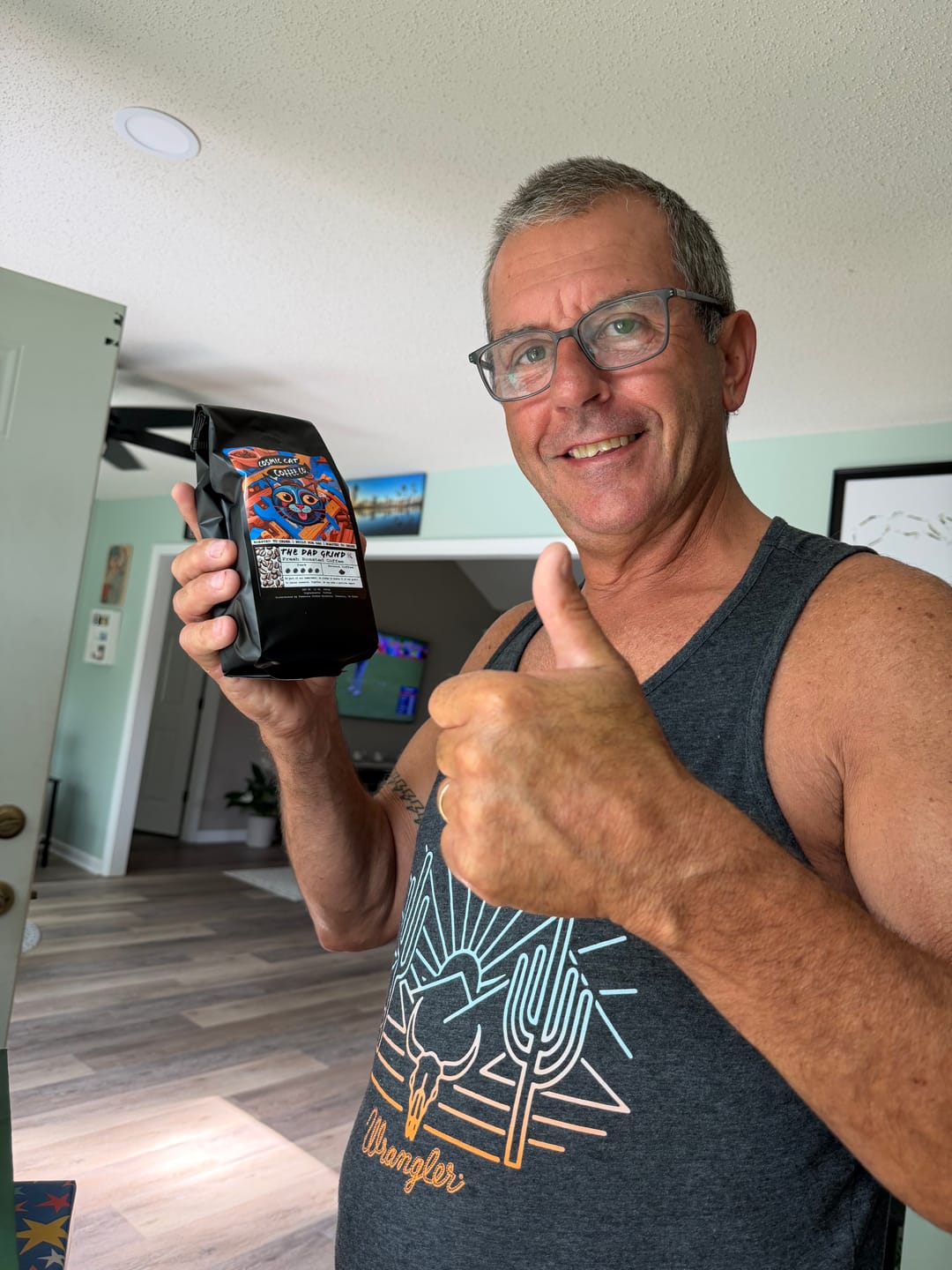 Customer photo review of “Dad Grind” Specialty Coffee Blend