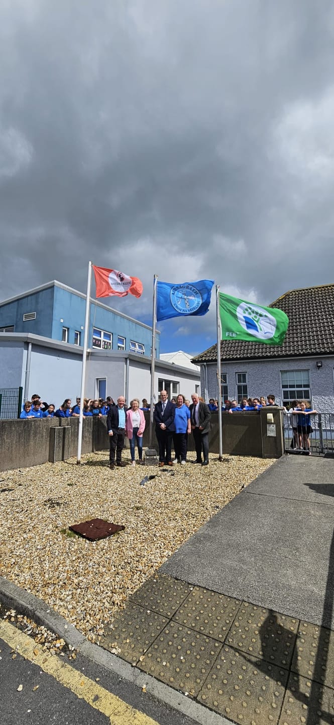 Customer photo review of Personalised Standard Flag