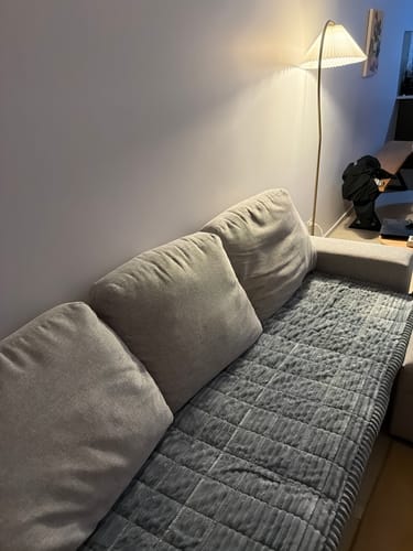 Customer photo review of Cosy Couch - Couch Cover