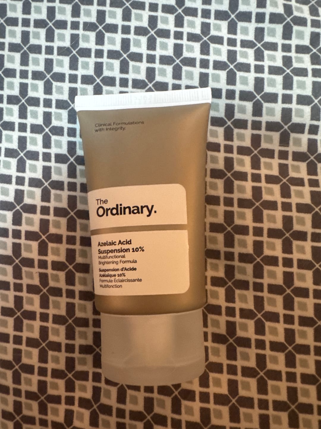 Customer photo review of Azelaic Acid 10% Suspension Brightening Cream
