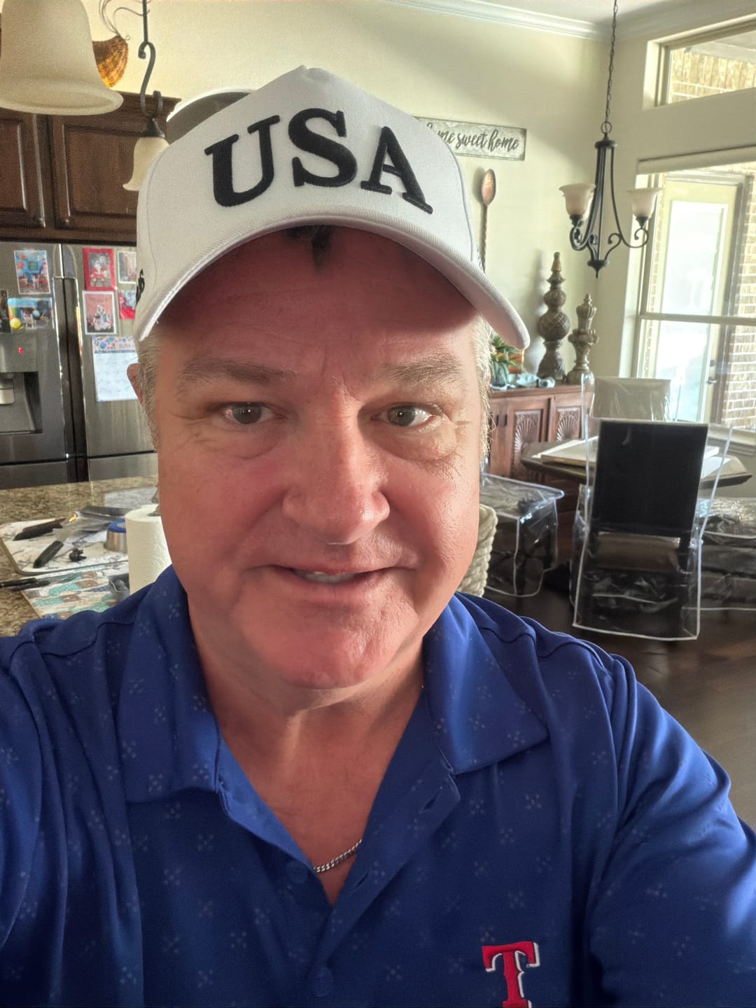 Customer photo review of USA 250th Anniversary Hat (1776–2026) — Embroidered Semiquincentennial Cap