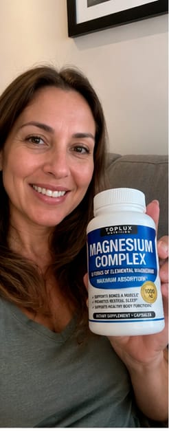 Customer photo review of ⚡ TOPLUX™ Magnesium Complex - Recupera tu energía y bienestar