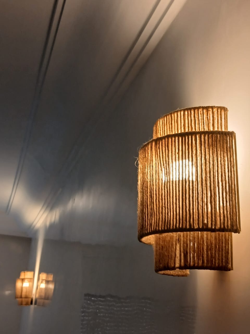 Customer photo review of Applique murale REYNA en Bambou