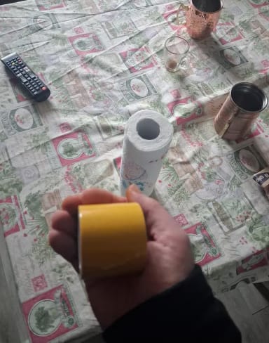 Customer photo review of GripNet™ Håller hårt. Lämnar inget. Håller allt på plats
