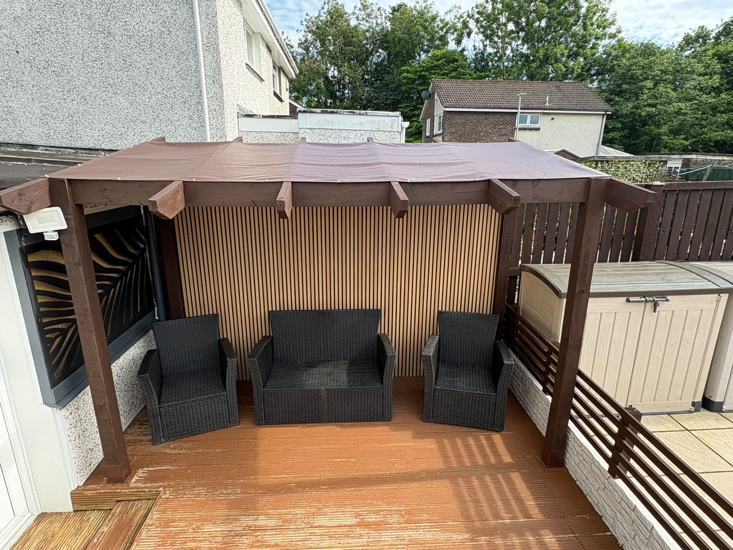 Customer photo review of Custom Tarpaulin Made To Measure