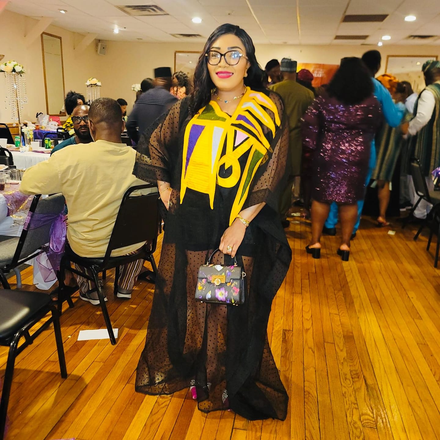 Customer photo review of Luxe Chifon Sheer Bubu