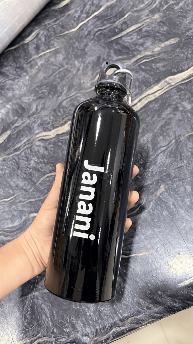 Customer photo review of Premium Water Bottle | Best for Corporate Gifting | PrintMine.in