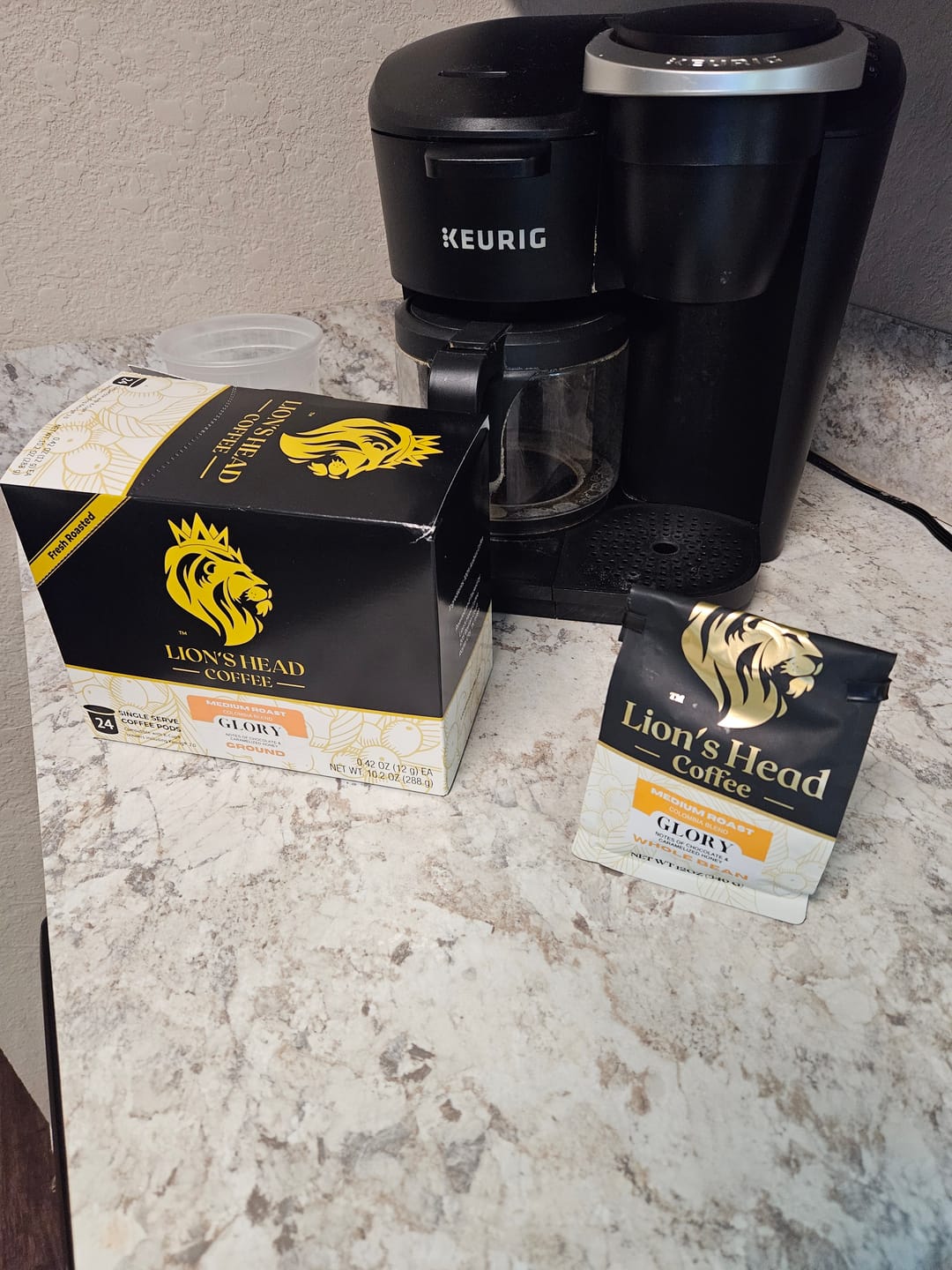Customer photo review of Glory - 24 Count - Kcups/Pods - Medium Roast