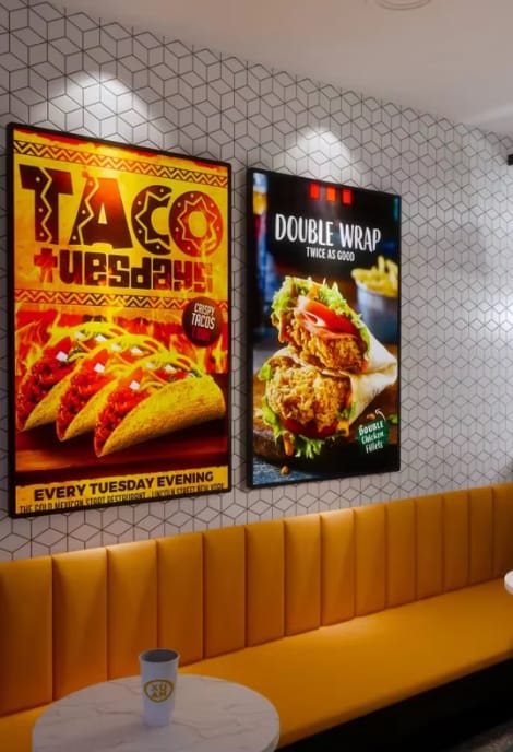 Customer photo review of LED Poster Frame — Turn Any Poster Into a Professional Display