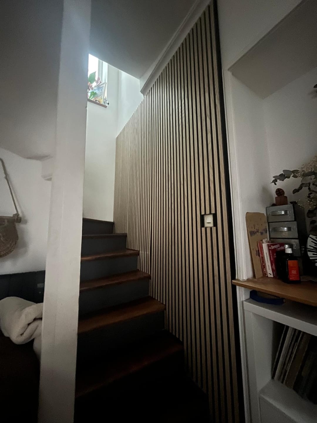 Customer photo review of Panneau acoustique Bois Chêne | Akupanel 270 Feutrine Noir