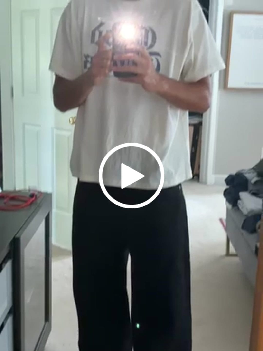 Customer video review of Black Selvedge Denim