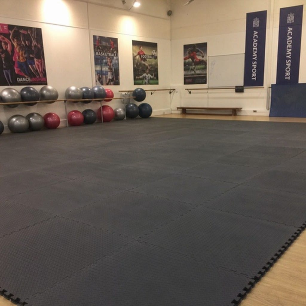 Customer photo review of Anti Fatigue Gym Mats UK | EVA Interlocking Tiles | 610mm